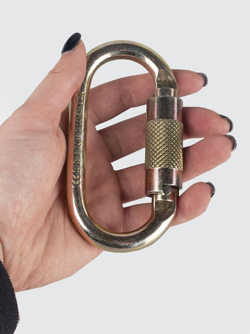 Yoga Studio Prodigy Auto Locking Steel Oval Carabiners - Yoga Studio Store